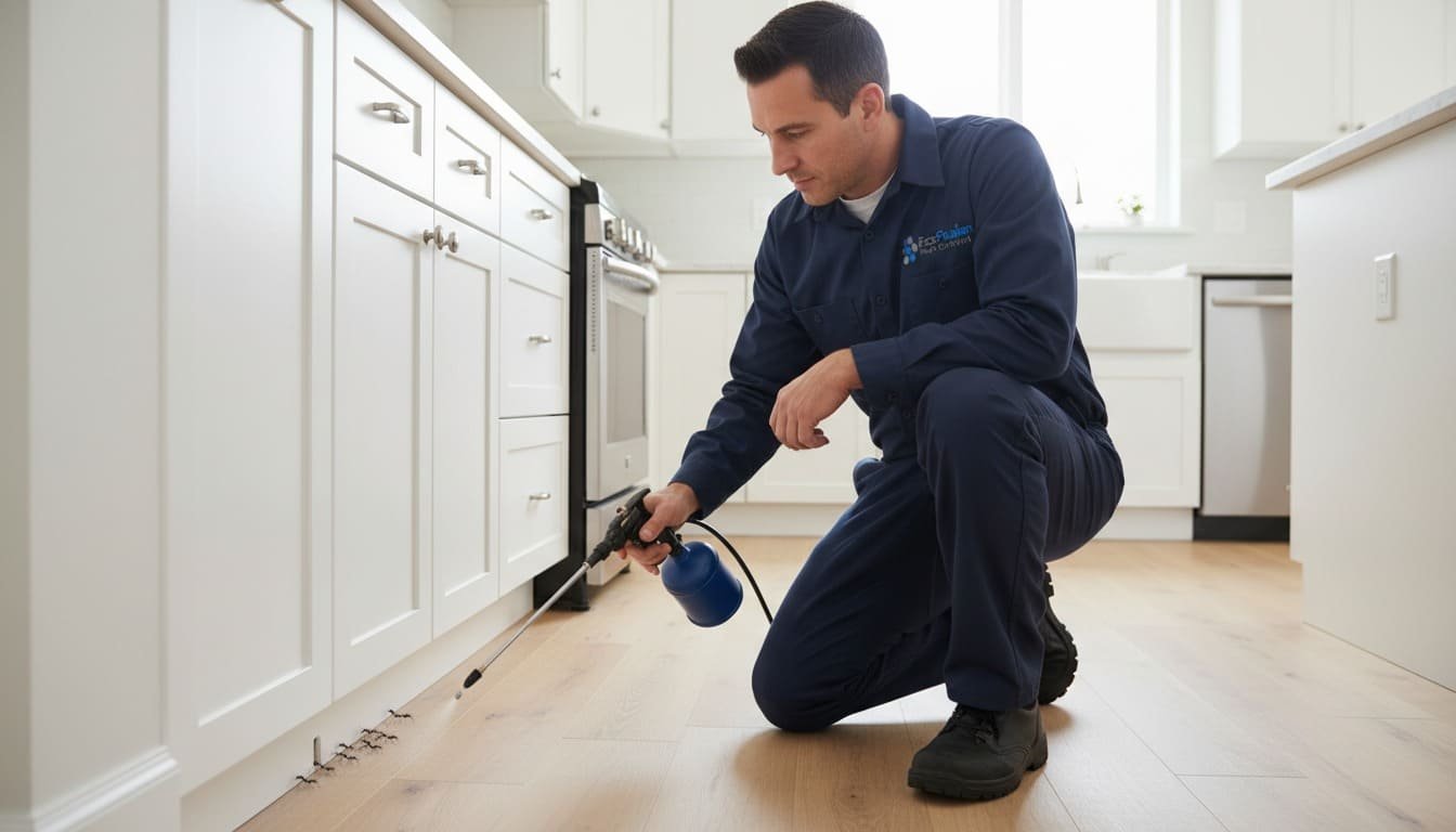 Professional Ant Treatment by EcoFusion Pest Control in Monclair Professional Ant Treatment by EcoFusion Pest Control in Monclair